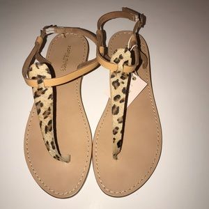 Italy Cheetah Sandals